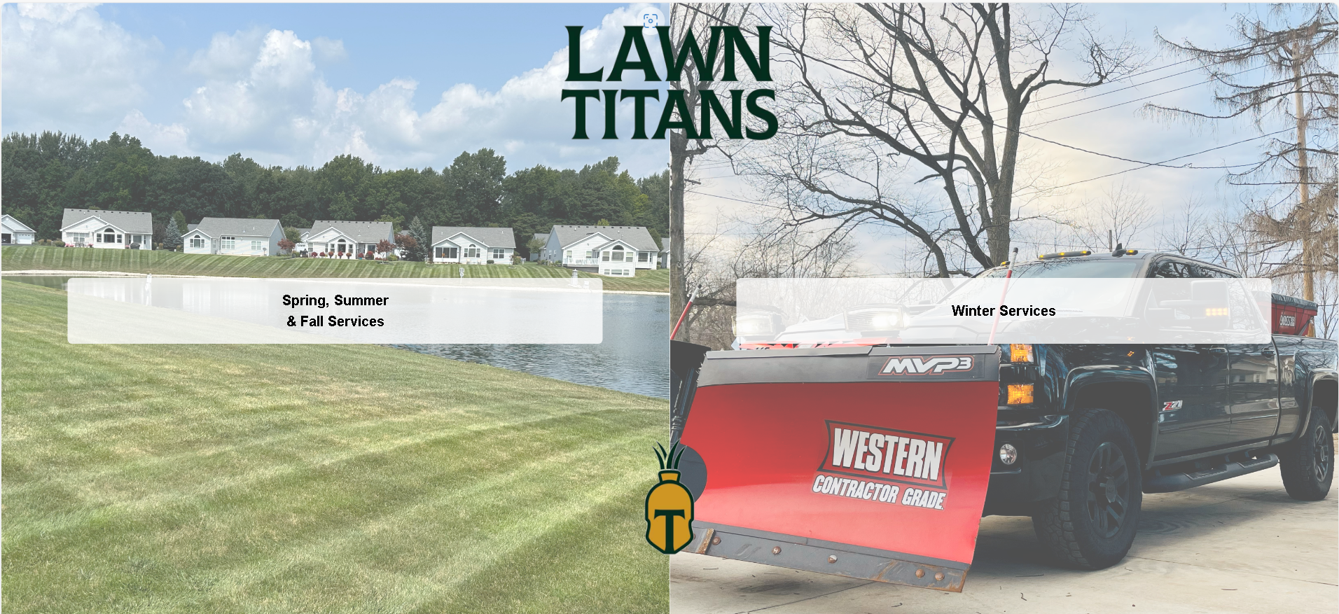 Lawn Titans Website