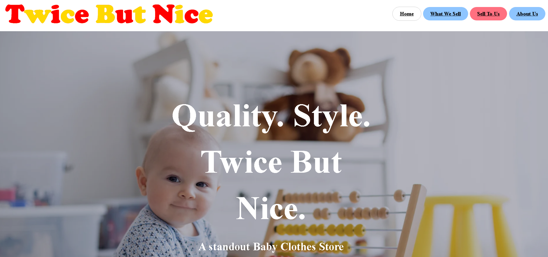 Twice But Nice Website